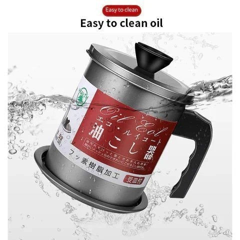 Oil Filter pot | Stainless Steel For Kitchen | Flat 40% OFF!