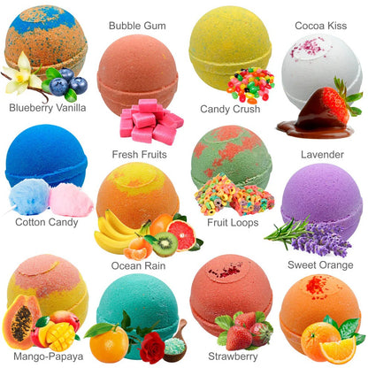 Bath Bombs for Kids with Surprise Toys Inside