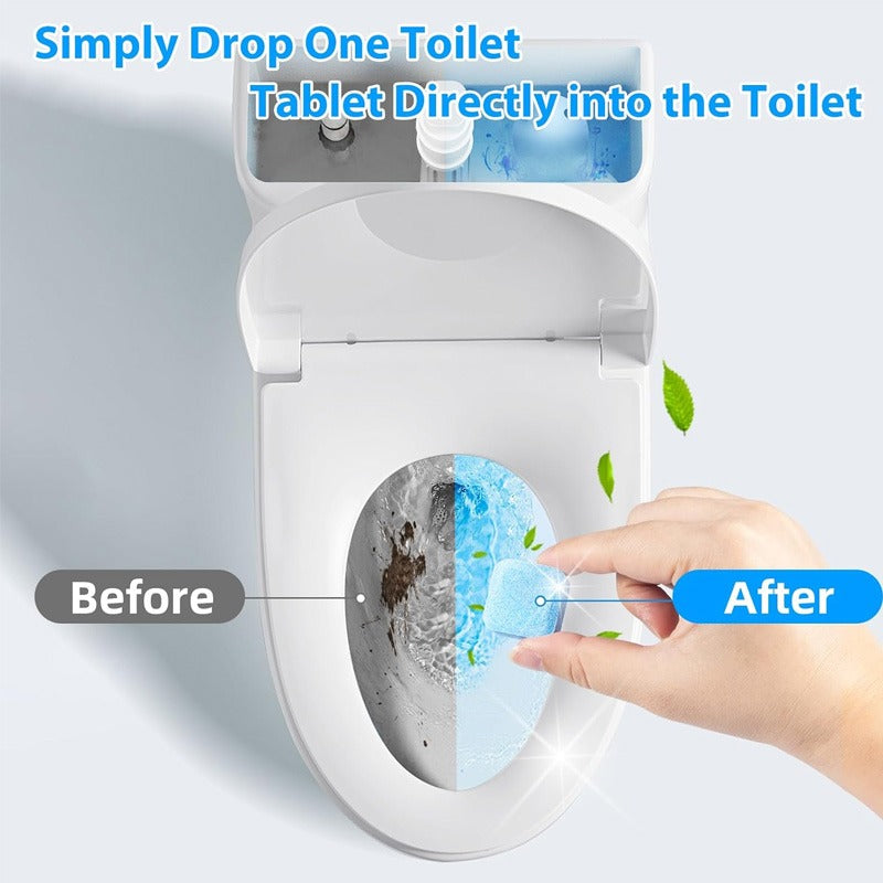 Toilet Cleaner Flush Tablets 12Pcs