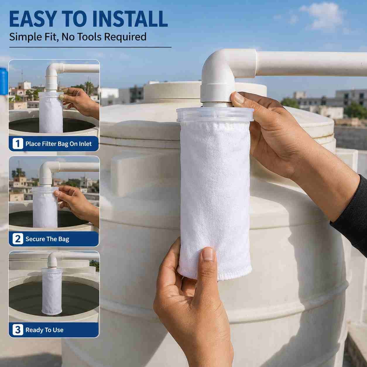 Premium Water Tank Filter Bag ( Free Delivery )