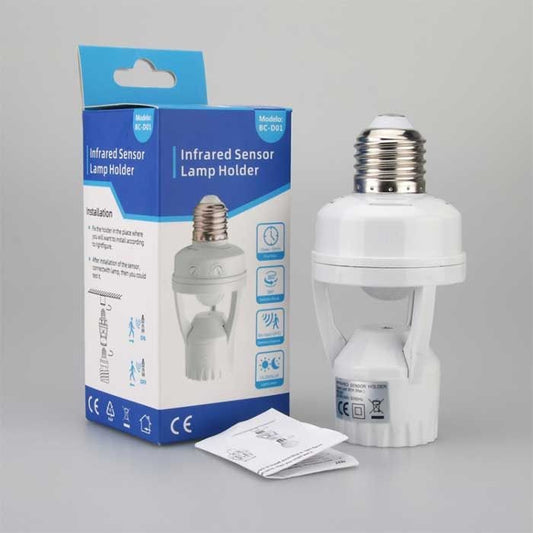 SENSOR LED BULB WITH HOLDER (WITHOUT BULB)