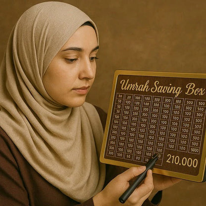 Umrah Saving Box (210000) ✨ | Flat 50% OFF 🔥