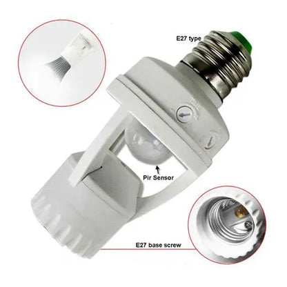 SENSOR LED BULB WITH HOLDER (WITHOUT BULB) | FLAT 30 % OFF